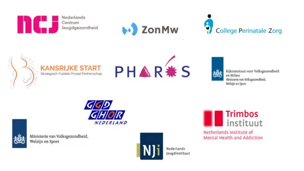 logo's van alle partners van Kansrijke Start