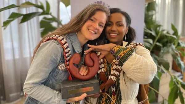 Foto Anne Bedaux en Amy Welde Selase