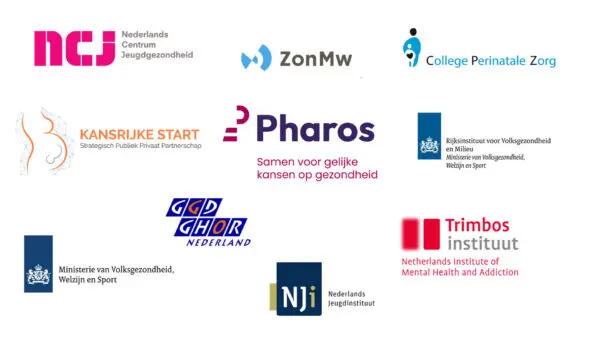 Logo's van alle partners van Kansrijke Start